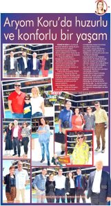 Aryom Koru'da Huzurlu ve Konforlu Bir Yaşam