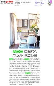 Aryom Koru'da İtalyan Rüzgarı