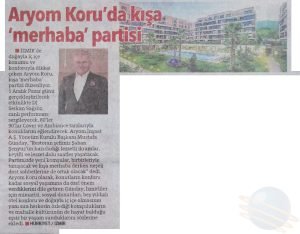 Aryom Koru'da Kışa Merhaba Partisi