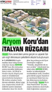 Aryom Korudan İtalyan Rüzgarı