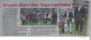 Aryom Koru'dan Kışa Merhaba