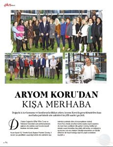 Aryom Koru'dan Kışa Merhaba….