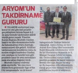 Aryom’un Takdirname Gururu