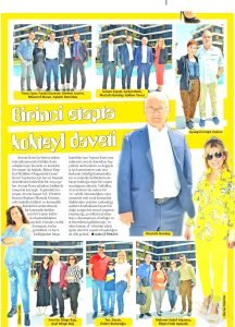 Birinci Etapta Kokteyl Daveti