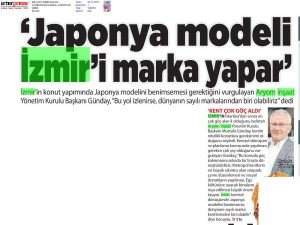 Japonya Modeli İzmir'i Marka Yapar