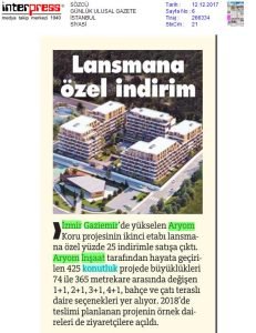Lansmana Özel İndirim