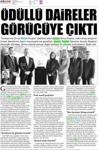 Ödüllü Daireler Görücüye Çıktı