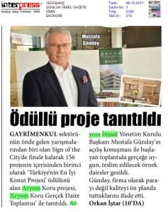 Ödüllü Proje Tanıtıldı